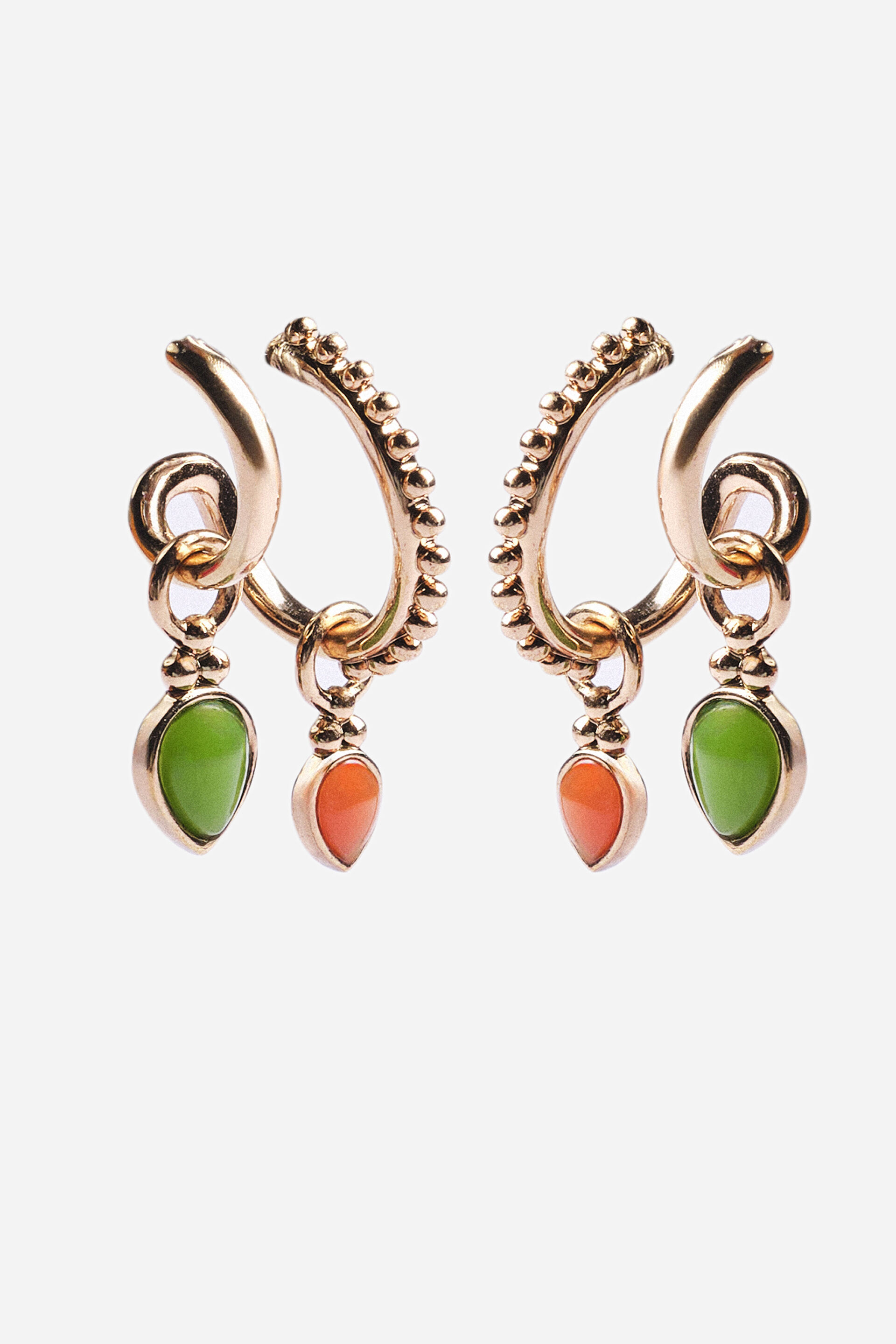 Cherry Paan Earrings, , image 2